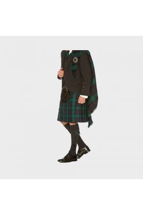 CHARCOAL TWEED FORMAL KILT OUTFIT